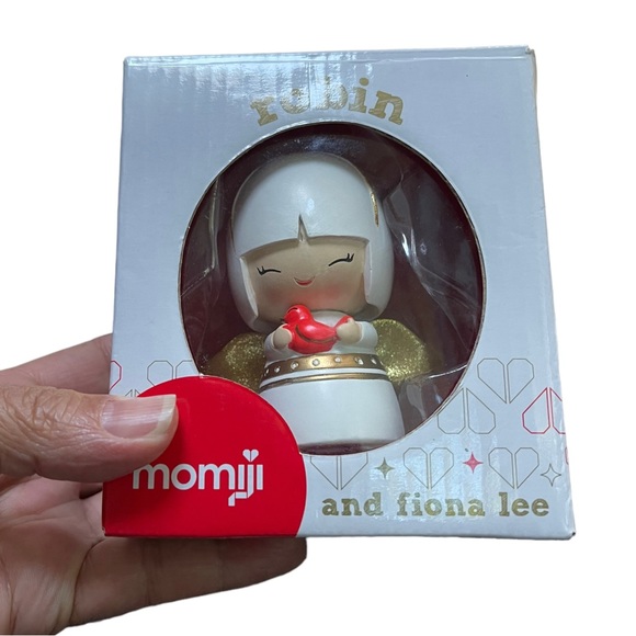 Rare MOMIJI Message Doll Robin Angel NIB - Picture 3 of 8